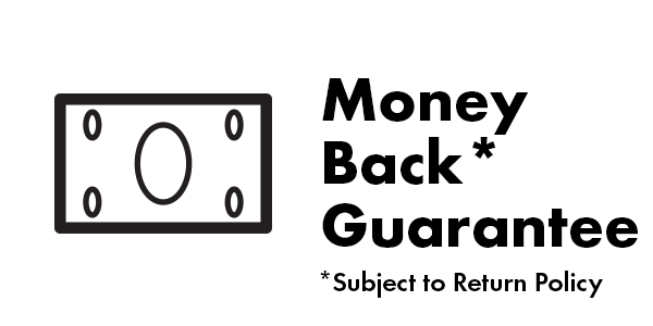 CuffedUp Money Back Guarantee (minus shipping and handling)